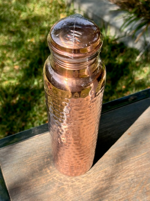 Copper 1000 ml water bottle