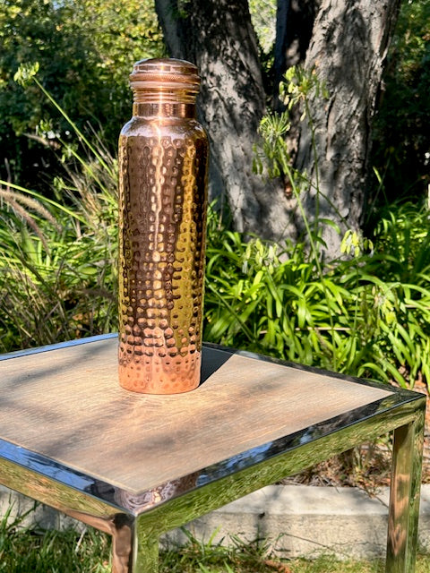 Copper 1000 ml water bottle