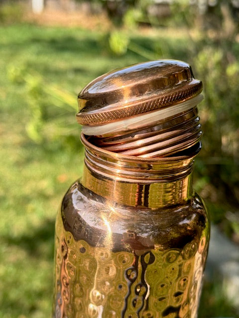 Copper 1000 ml water bottle